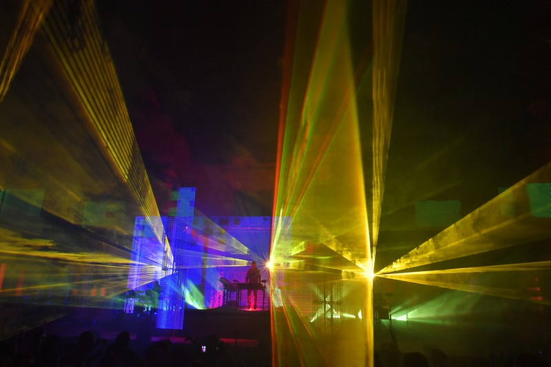 Jean Michel Jarre at Baalbeck Festival